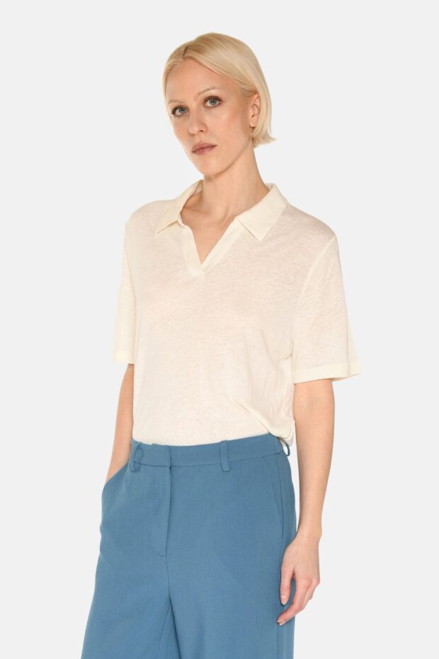 SHIRT PETRA T-SHIRT 4159 COCO MILK