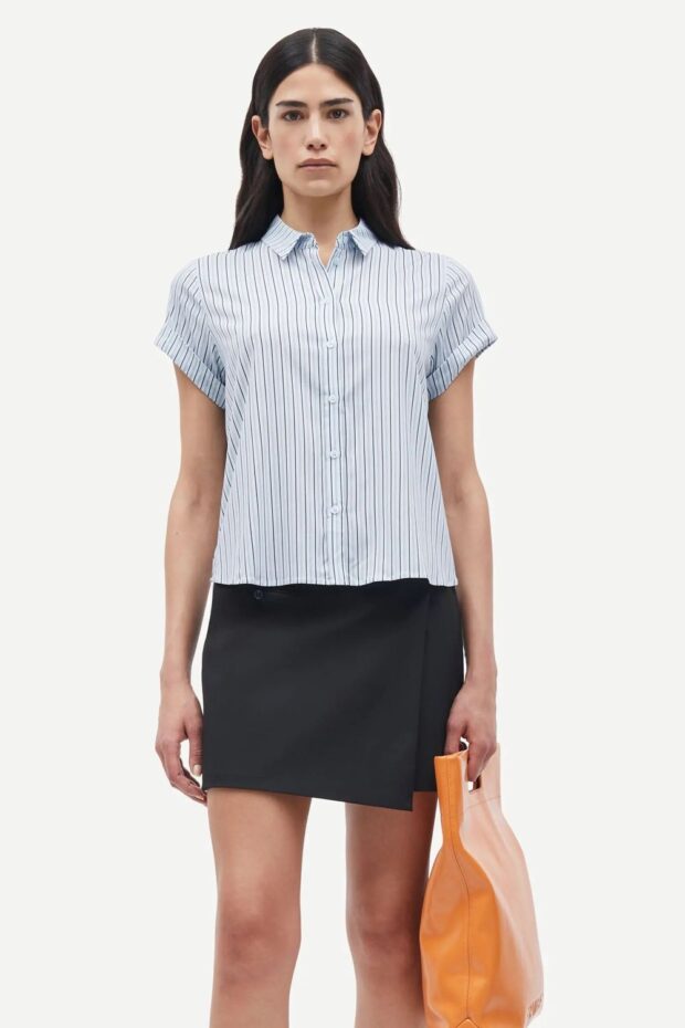 BLUSE MAJAN SS SHIRT 9942 SKYWAY