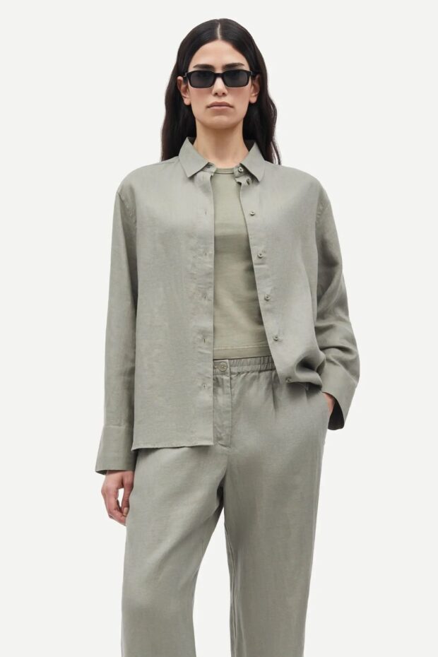 BLUSE SANOT SHIRT 14329 VETIVER