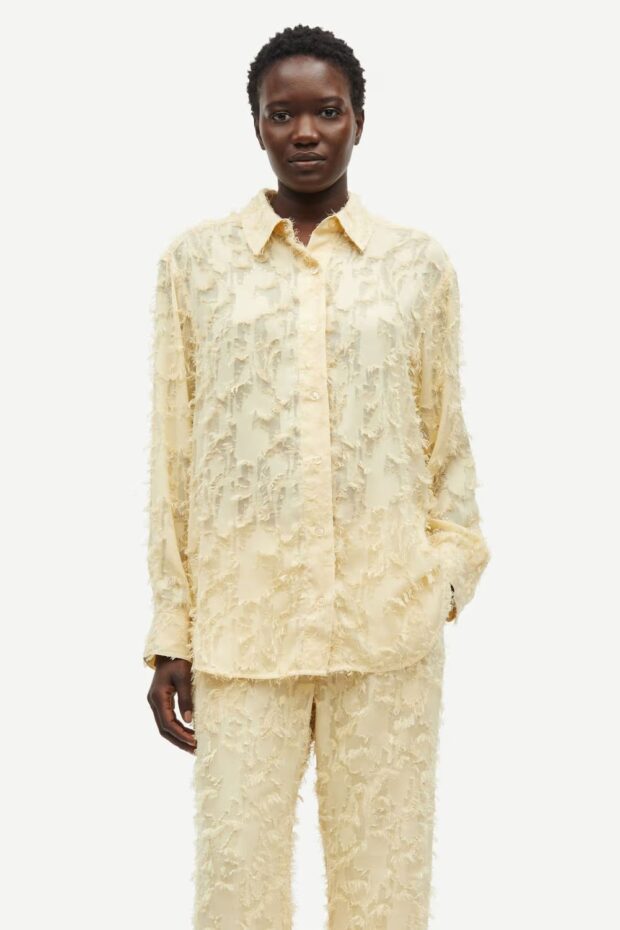 SHIRT15532 DUSTY YELLOW