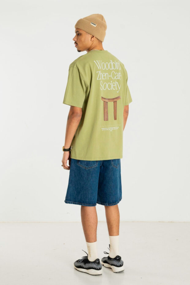 SHIRT WBBAINE ZHEN TEE SAGE GREEN