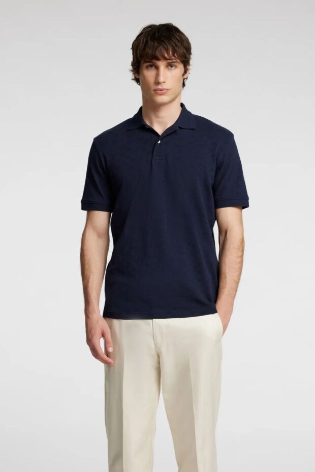 POLO 16096767 SLHPAUL JACQUARD SKY