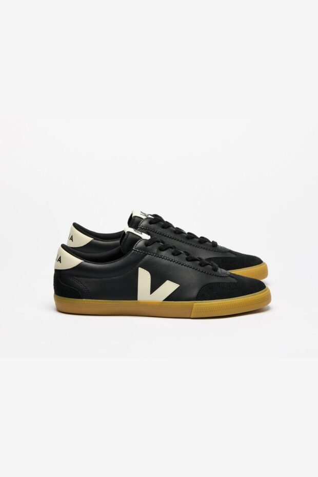 SNEAKER VOLLEY O.T. LEATHER BLACK PIERRE