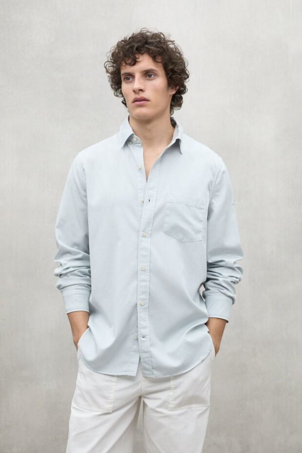 HEMD CARLOSALF SHIRT BLUE PEARL