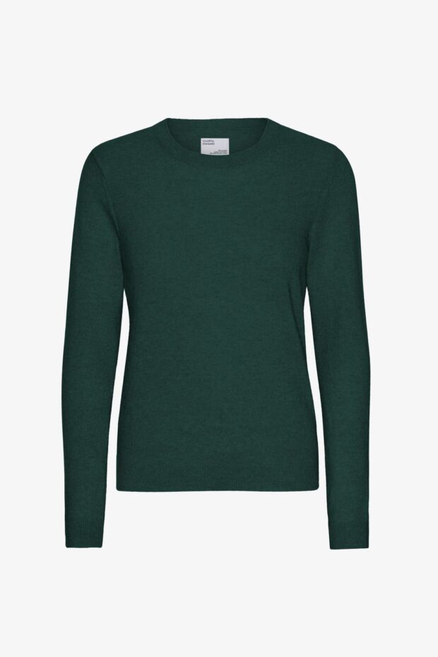 PULLOVER WOMEN LIGHT MERINO WOOL CREW EMERA