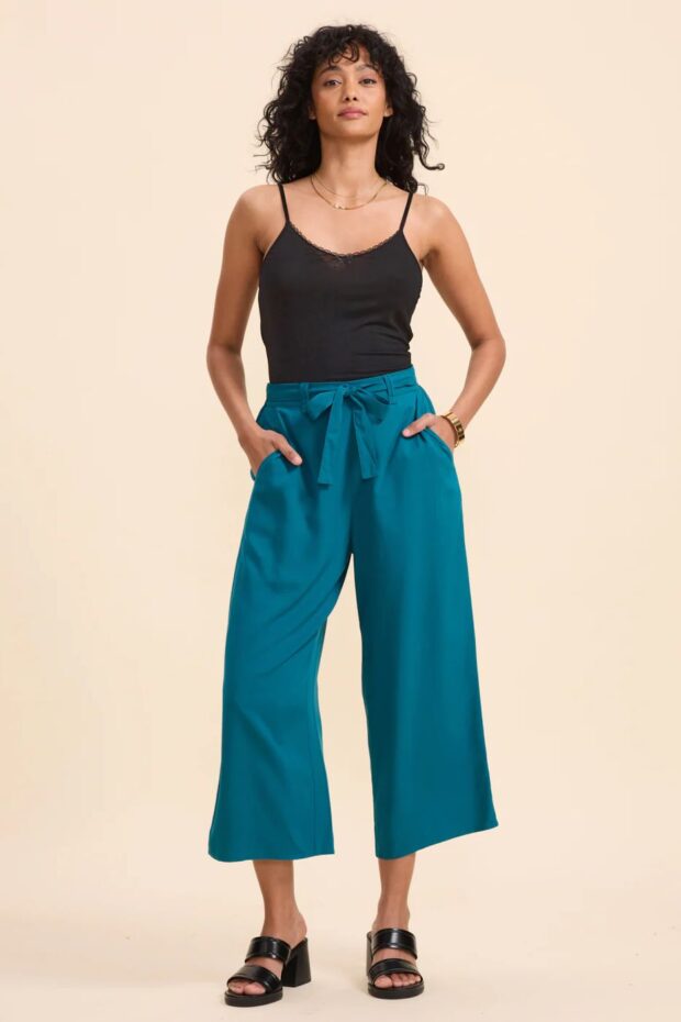 HOSE SANDRO PANTS EMERAUDE