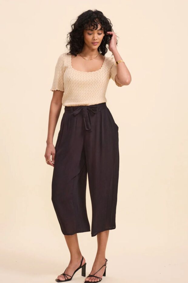 HOSE SANDRO PANTS CHARBON