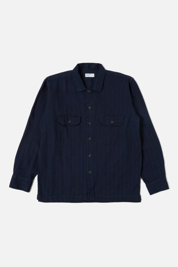 32660 L:S UTILITY INDIGO1.jpg HEMD 32660 L/S UTILITY INDIGO