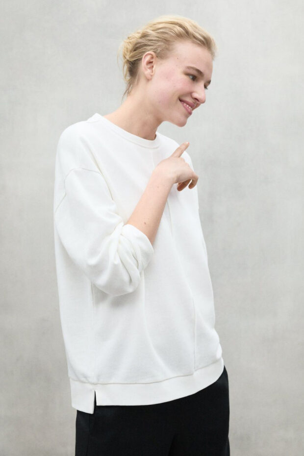 SWEATER ANKARAALF SWEATSHIRT OFF WHITE