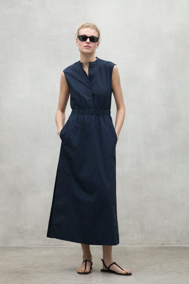 KLEID MIKAALF DRESS DEEP NAVY