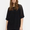 PULLOVER SRGRETTA LONG BLACK