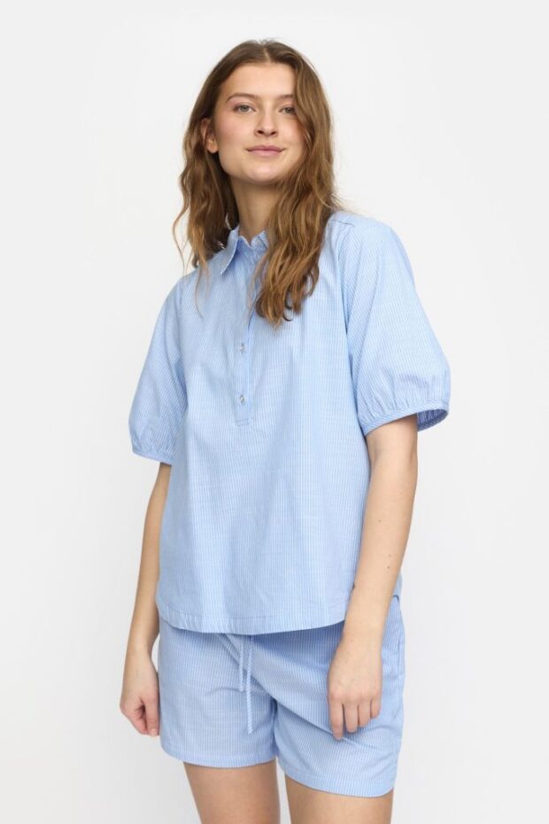 BLUSE SREBBI BLOUSE VISTA BLUE