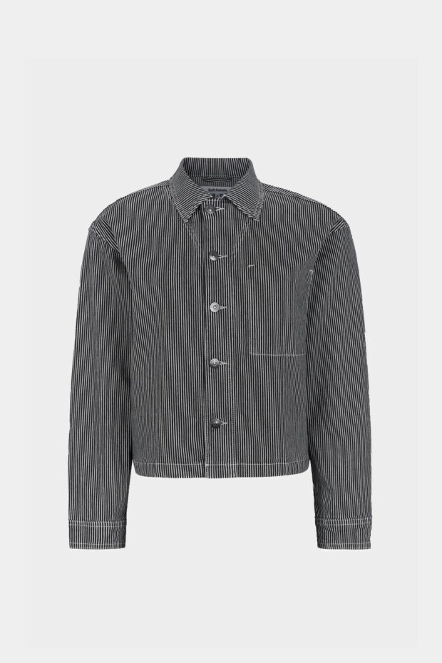 BLUSE SRNELLA SHIRT DENIM BLACK