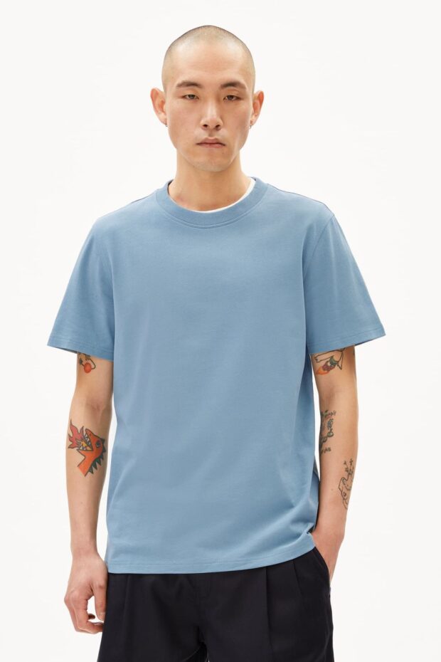 30003750 MAARKOS 3157 PIGMENT BLUE1.jpg SHIRT MAARKOS PIGMENT BLUE