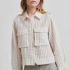 BLUSE ESTERS POCKET SHIRT COCONUT