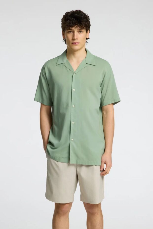 16084639 SLHREG-AIR SHIRT SS ICEBER2.jpg HEMD 16084639 ICEBERG