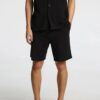 SHORT 16091289 SLHREGSAL SHORTS BLACK