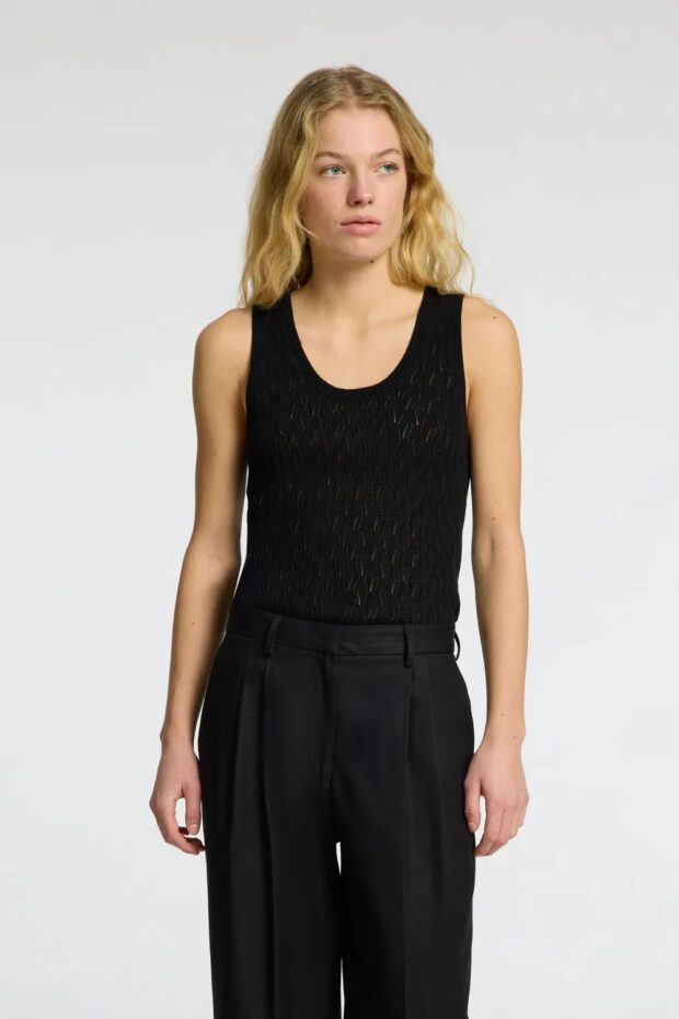 PULLOVER 16096822 SLFAGNY SL BLACK