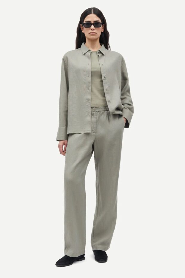 HOSE SATOVE TROUSERS 14329 VETIVER