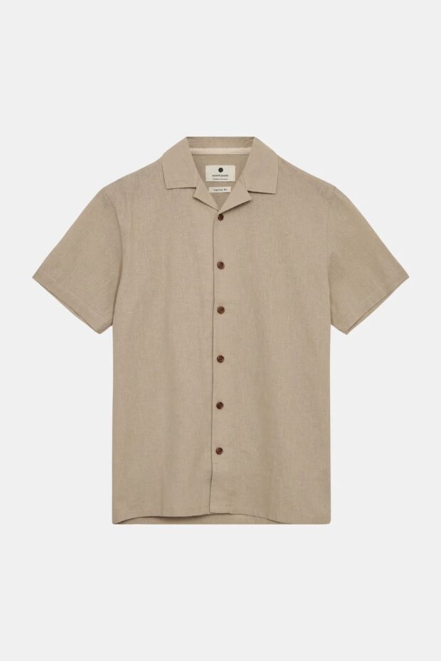 AKLEO S:S COT:LINEN FEATHER1.jpg HEMD AKLEO S/S COT/LINEN FEATHER