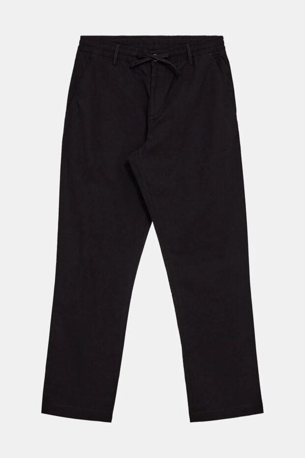 AKJAN COT:LINEN ELA PANTS CAVIAR1.jpg HOSE AKJAN COT/LINEN ELA PANTS CAVIAR