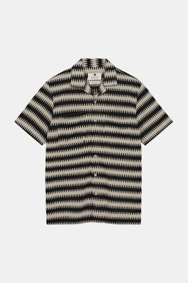 AKKURT STRUC STRIPE S:S TOFU1.jpg HEMD AKKURT STRUC STRIPE S/S TOFU