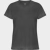 SHIRT WOMEN LIGHT ORGANIC TEE FADED BLACK