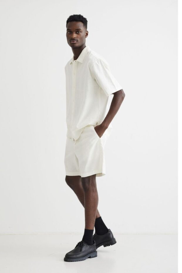 SHORT WBBOMMY LINEN SHORTS SAND