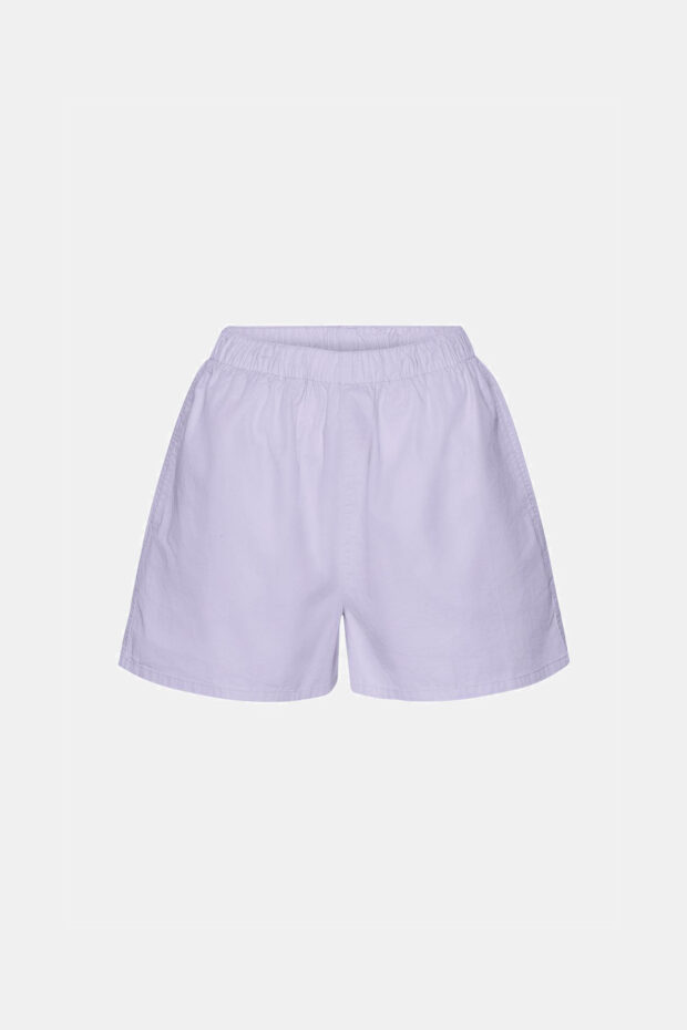 SHORTS WOMEN ORGANIC TWILL SHORTS SOFT LAV