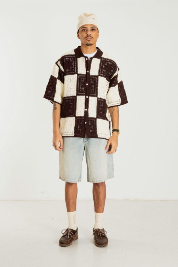 POLO WBBANKS CROCHET BROWN