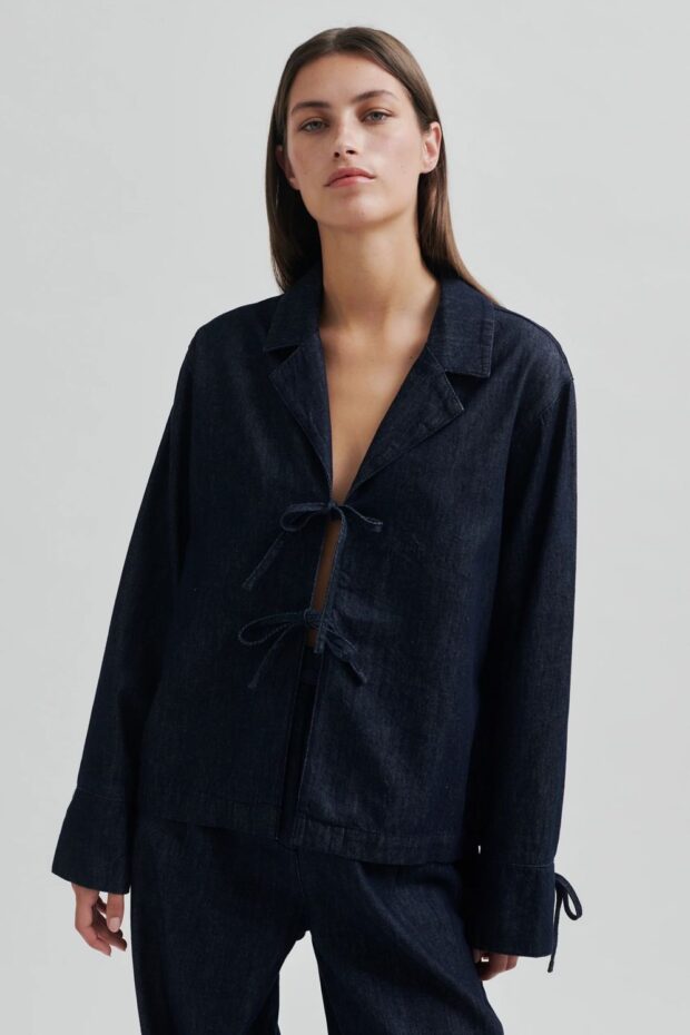 BLUSE ALLUET SHIRT DARK BLUE