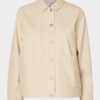 JACKE 16096955 SLFOLIVIA LS JACKET ECRU