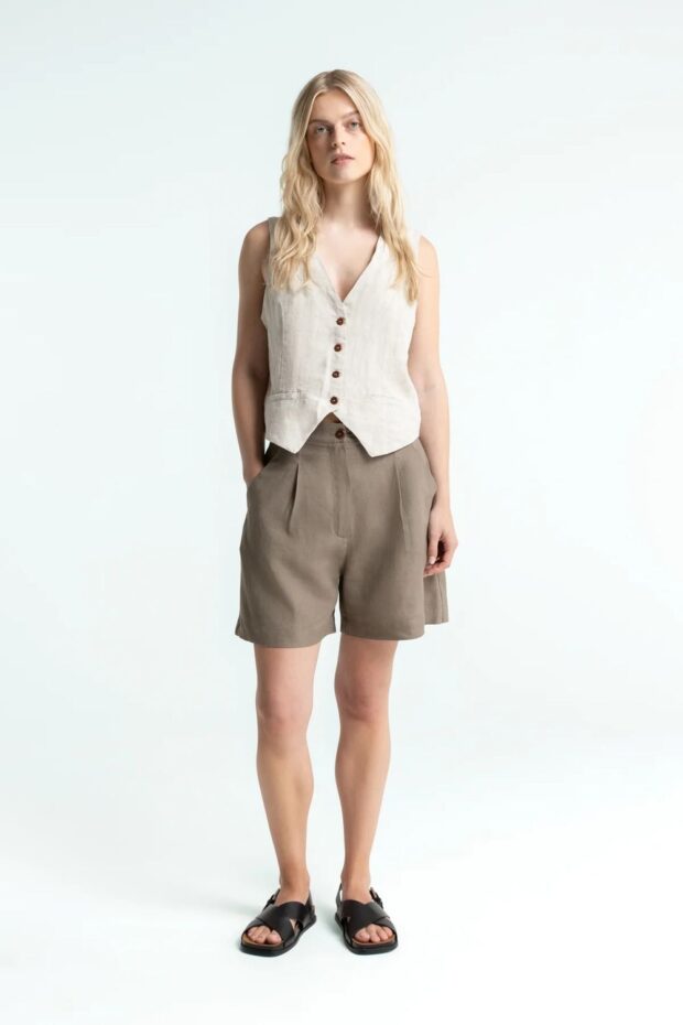 SHORT K250100002 MAKEDA BUNGEE CORD