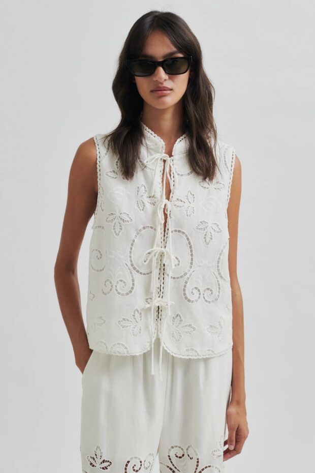 BLUSE VILMA TOP WHITE