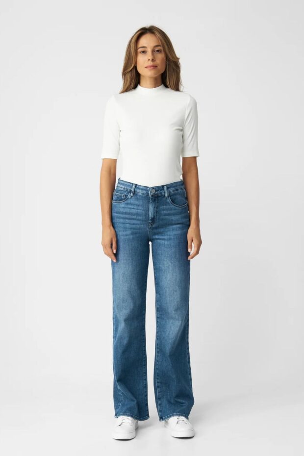 JEANS DEW FLARED 201 MEDIUM BLUE