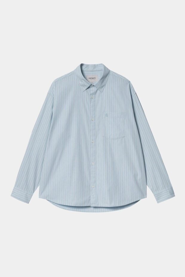 HEMD L/S NOTUS SHIRT BLUEBIRD
