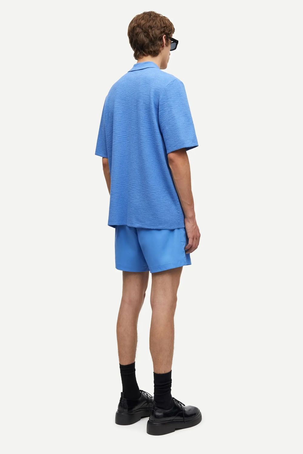 HEMD SALARY SHIRT 15626 BLUE JASPER – Bild 3