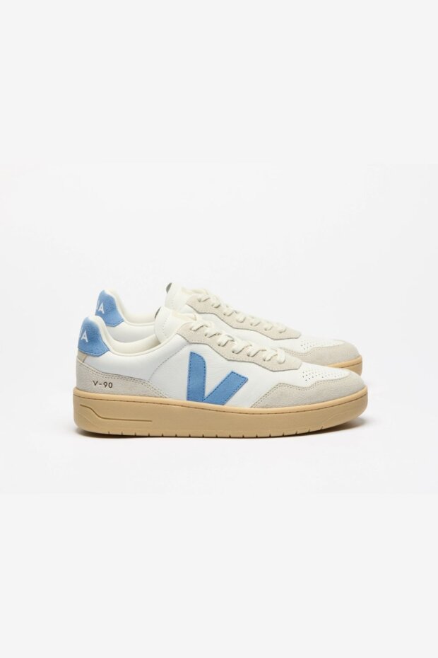 SNEAKER VD20003895A V-90 EXTRA-WHITE_AQUA