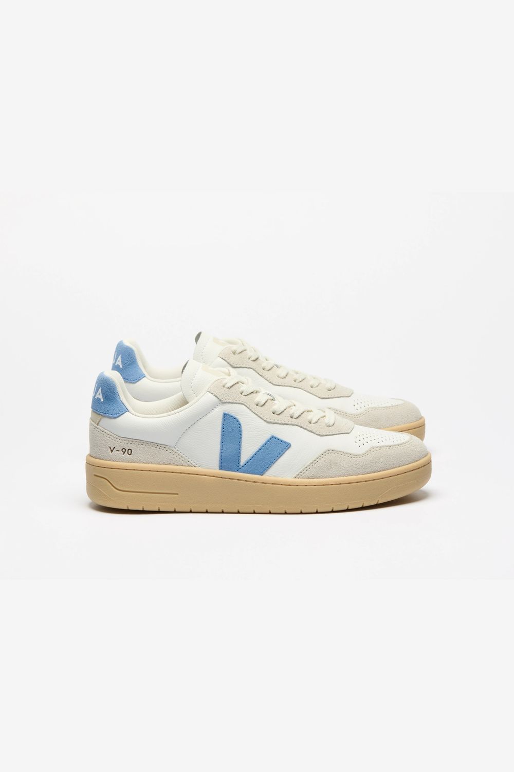 SNEAKER VD20003895A V-90 EXTRA-WHITE_AQUA