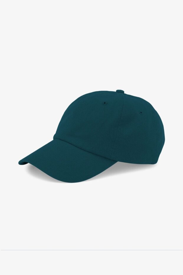 ORGANIC COTTON CAP OCEAN GREEN.jpg KAPPE ORGANIC COTTON CAP OCEAN GREEN