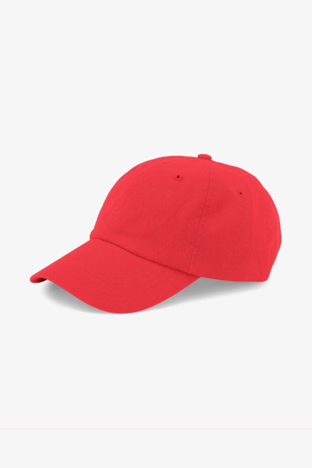 ORGANIC COTTON CAP RED TANGERINE1.jpg CAP ORGANIC COTTON CAP RED TANGERINE
