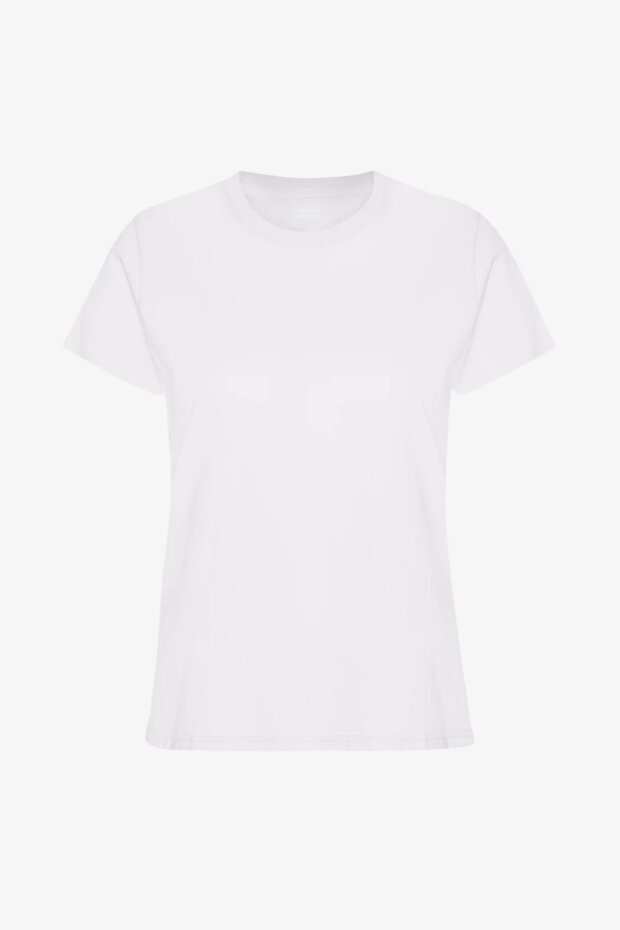 SHIRT WOMEN LIGHT ORGANIC TEE OPTICAL WHI