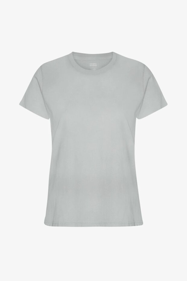 SHIRT WOMEN LIGHT ORGANIC TEE FADED GREY