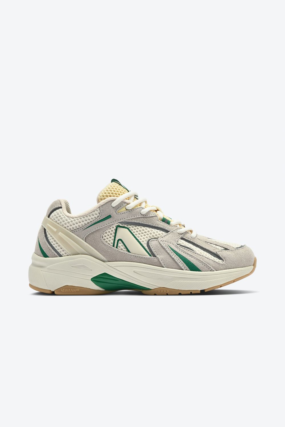 SNEAKER OSERRA CREAM DARK GREEN W