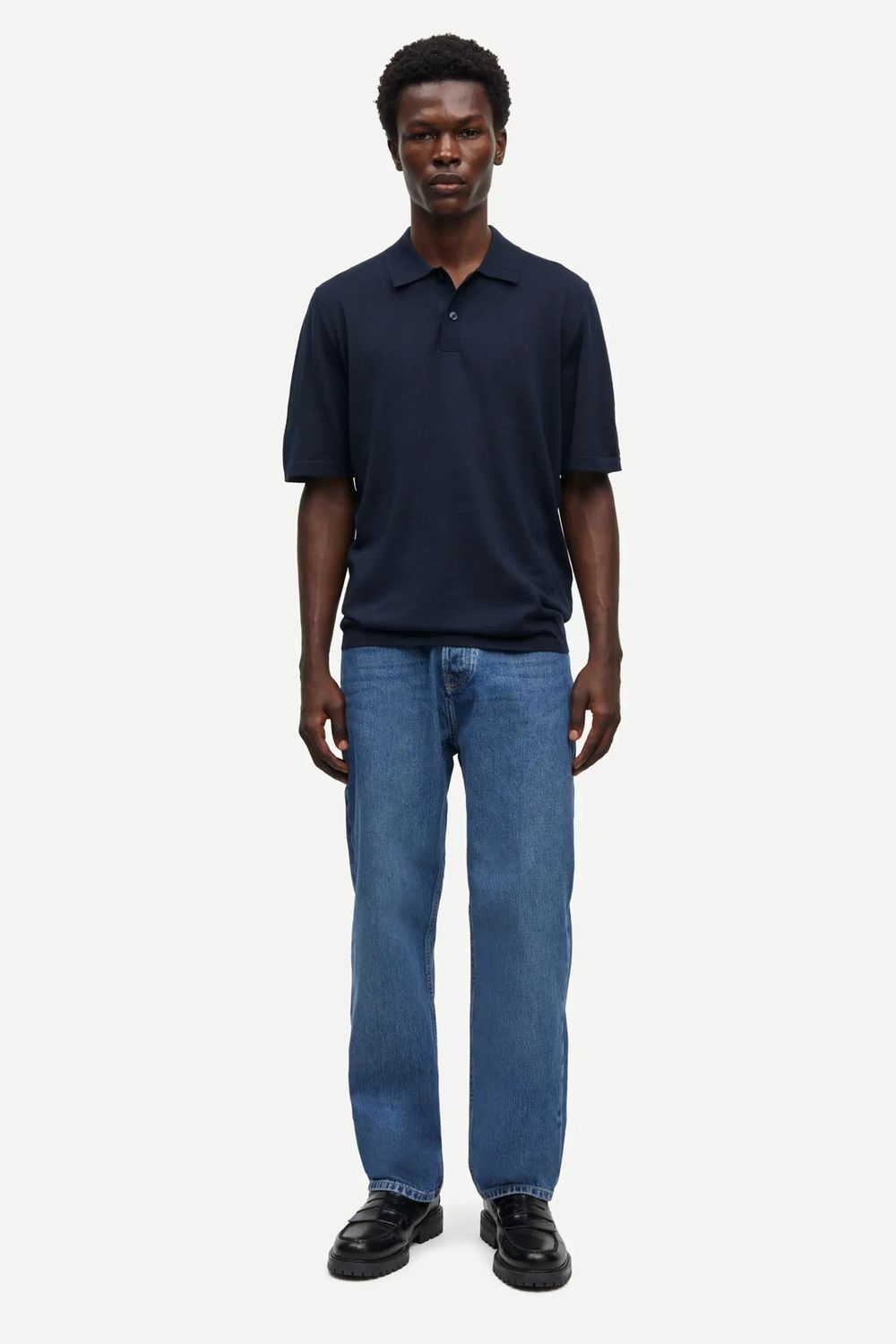 SAROWAN KNIT POLO 15477 SALUTE – Bild 3