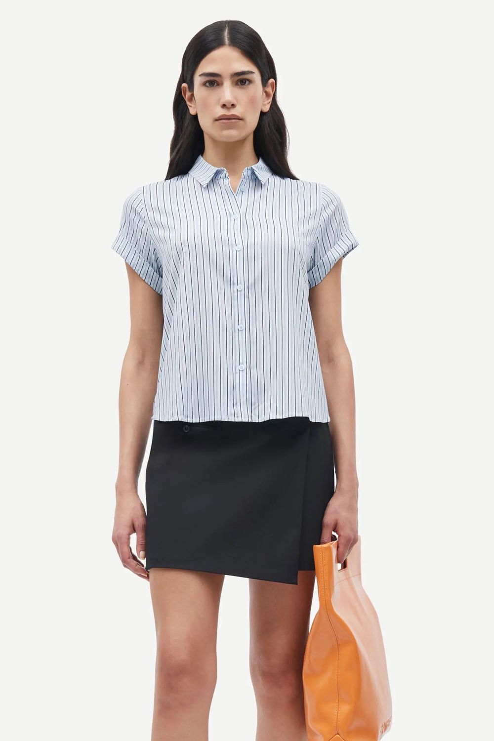 BLUSE MAJAN SS SHIRT 9942 SKYWAY STRIPE