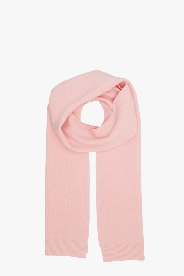 SCHAL                                            MERINO WOOL SCARF FADED PINK