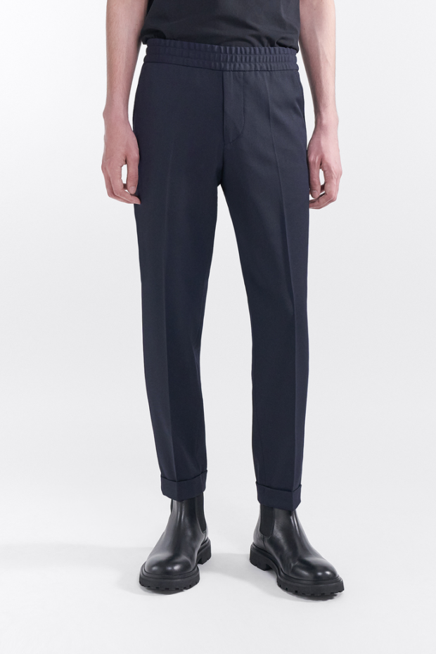 HOSE 29110 TERRY CROPPED 2830 NAVY