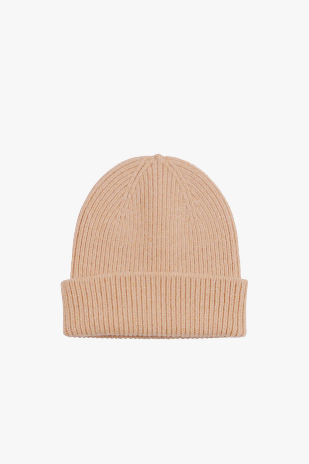 MÜTZE MERINO WOOL BEANIE HONEY BEIGE.png MÜTZE MERINO WOOL BEANIE HONEY BEIGE