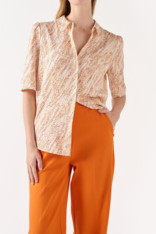 BLUSE BACHE SAND SHIRT S/S STRUCTURED SAN